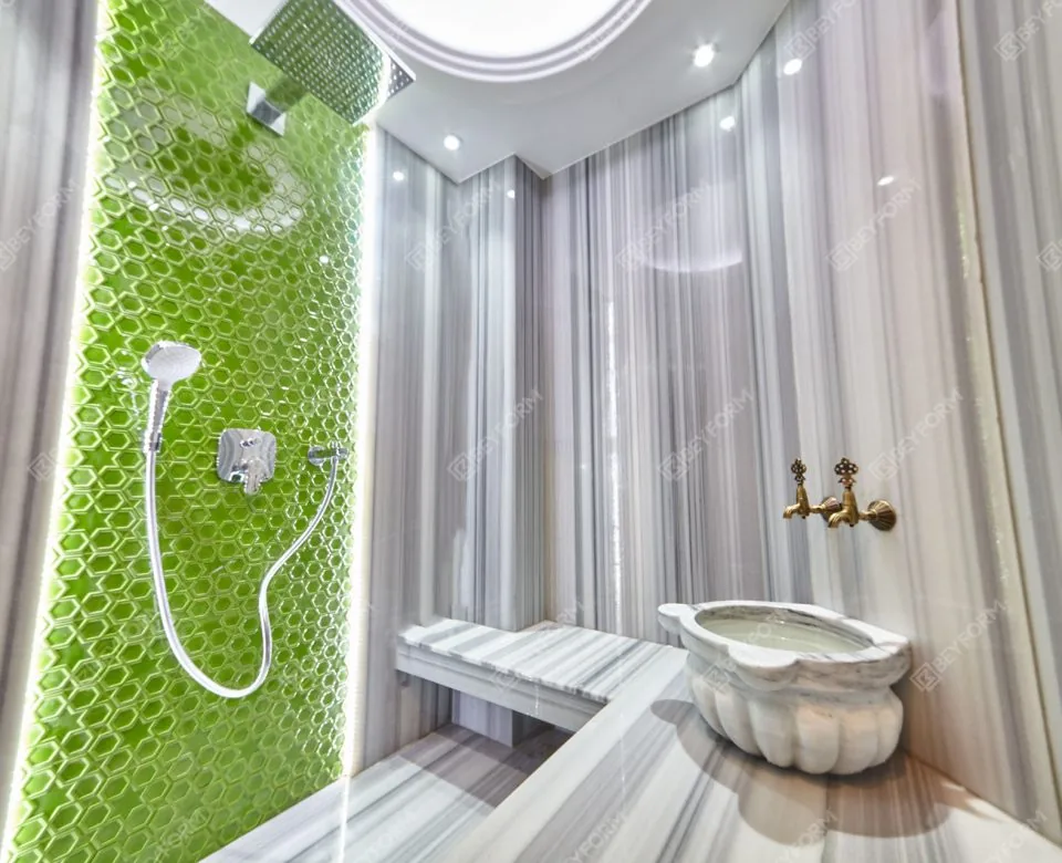 EMR Yapı - Acarkent B186 Villa Hamam uygulaması
