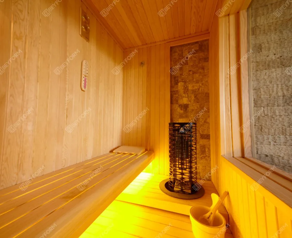 EMR Yapı - Acarkent B186 Villa Sauna uygulaması