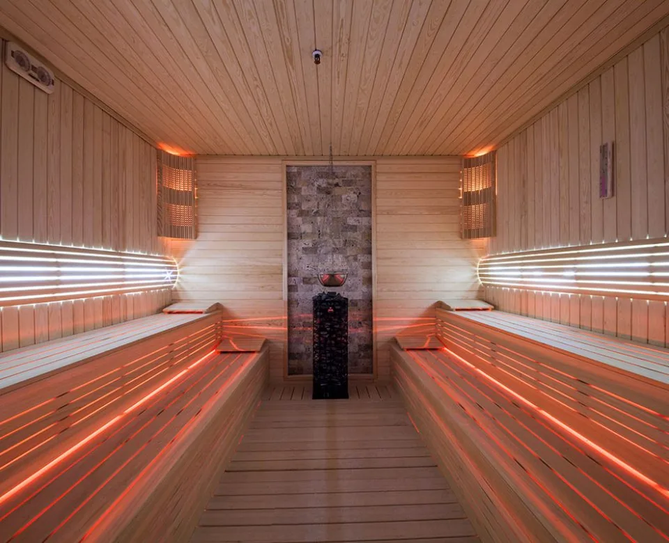 NARVEN TERMAL KASABA Sauna uygulaması